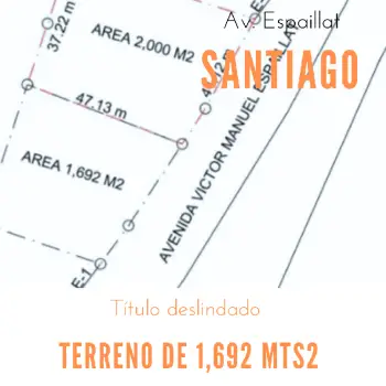 Terreno de 1692 mts2 ideal para dealer restaurante almacén en santiago