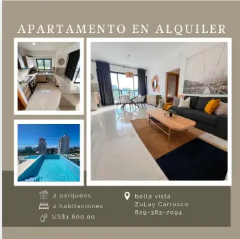 Apartamento en alquiler – bella vista