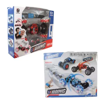 Carro a control remoto de juguete skidding