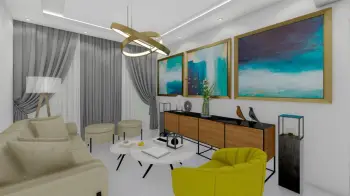 Apartamento de 2 habitaciones en venta en los 3 ojos.