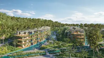 Apartamento de 2 habitaciones en venta en silver beach las terrenas.