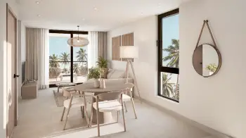 Apartamento de 2 habitaciones en venta en the reef las terrenas.