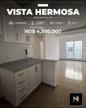 Vendo apartamento en vista hermosa santo domingo este