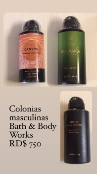 Colonias y cremas variadas bath  body works victoria’s secret pink hap