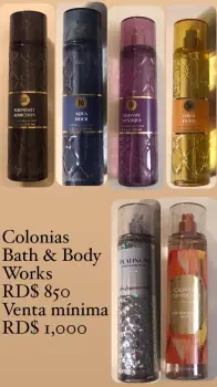 Colonias luxury y cremas bath  body works victoria’s secret pink happy