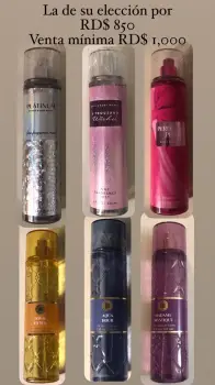 Colonias luxury y cremas bath  body works victoria’s secret pink happy