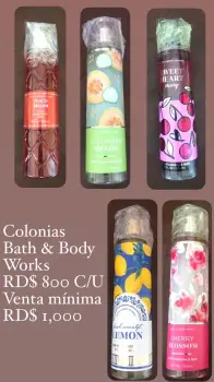 Colonias y cremas variadas bath  body works victoria’s secret pink hap