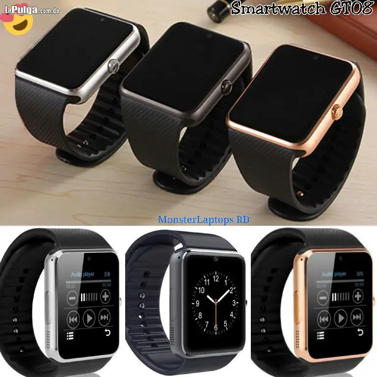 Reloj Inteligente Smartwatch Celular Camara Dz09 Gt08 U8 Foto 6565612-3.jpg