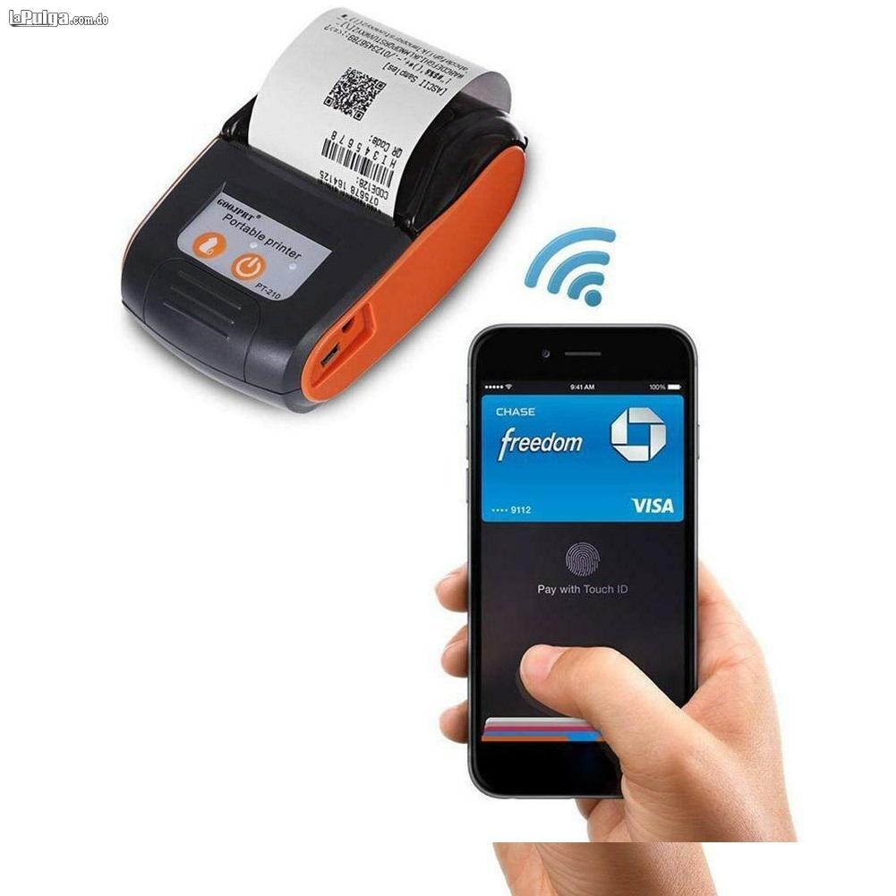 Impresora Portátil Bluetooth Mini / Térmica / Facturación Móvil Calle Foto 6642294-2.jpg