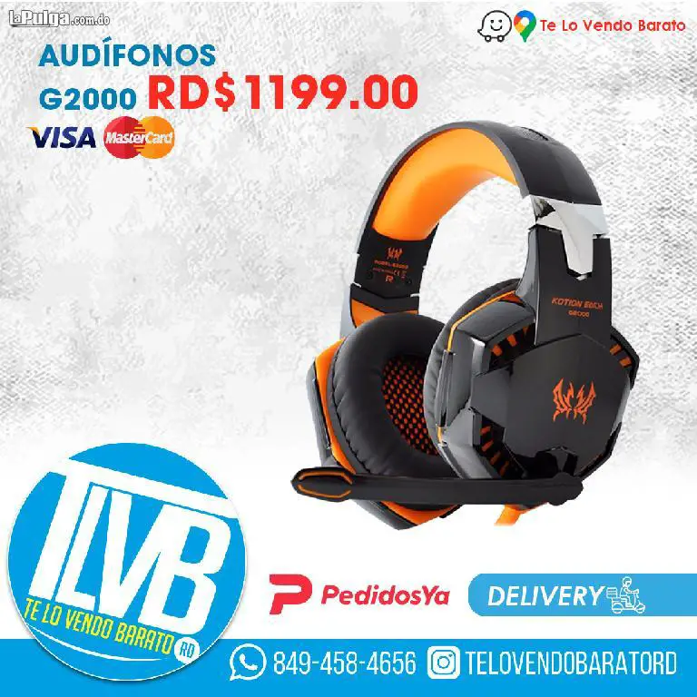 Auriculares Audifonos Con Microfono G2000 Kotion Each g4000 Foto 6666260-4.jpg