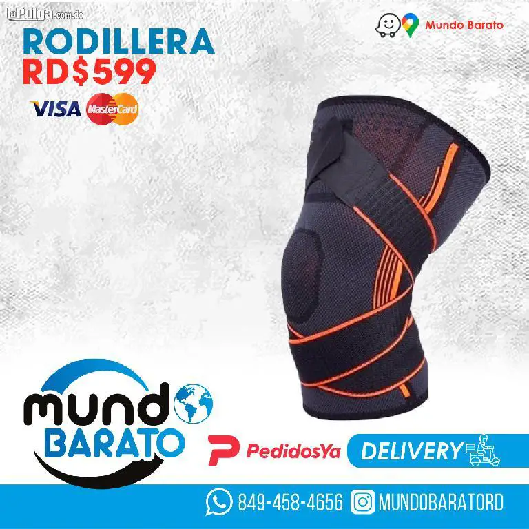 Rodillera Knee Support Gym Ejercicio Lesion Terapia Foto 6667038-4.jpg