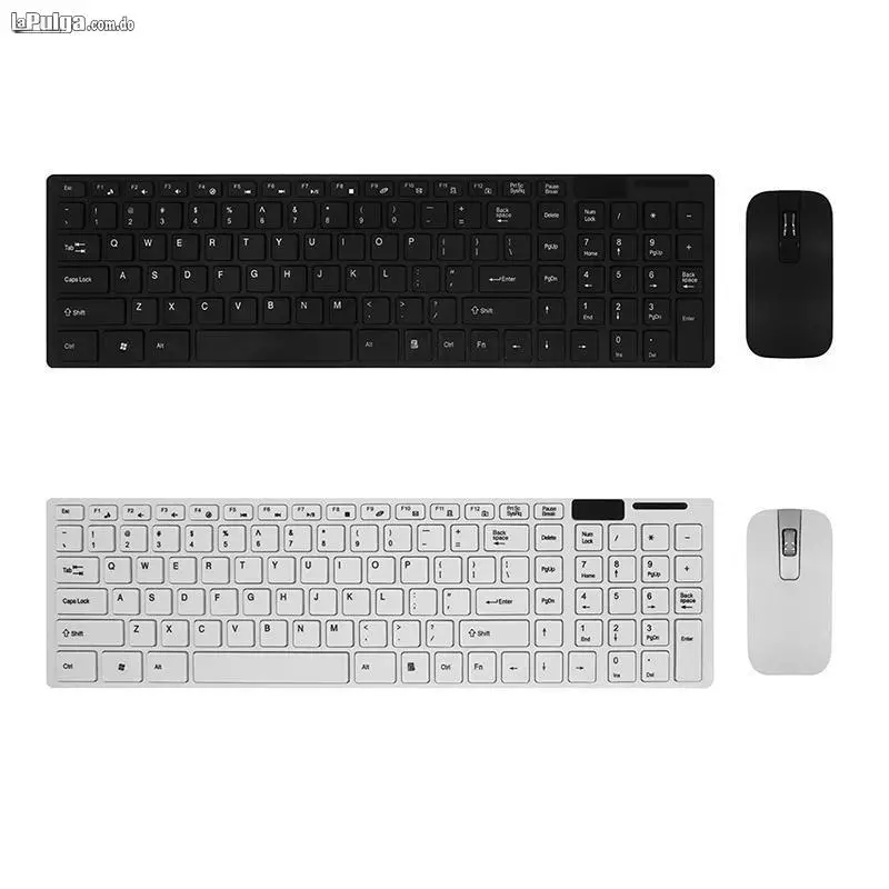 Kit Teclado Y Mouse Inalambrico Super Slim 2.4 G bluetooth Foto 6683494-6.jpg