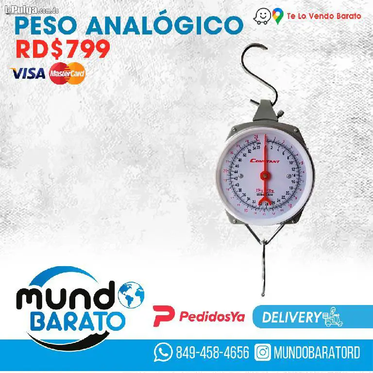 Peso Balanza Colgante Escala 100kg Marca Constant Foto 6683965-3.jpg