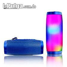 Bocina inalámbrica Bluetooth Con Luces LED RGB Portátil Altavoz Reca Foto 6863989-4.jpg