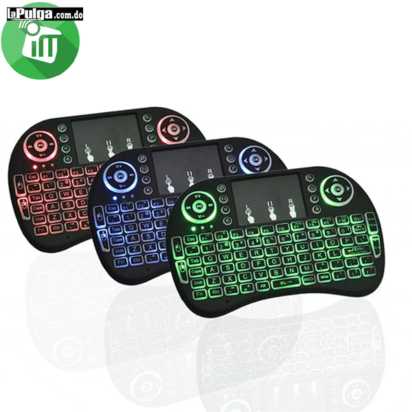 mini teclados para smart TV PC o laptop multi color y RGB pidelo ahora Foto 6868397-1.jpg