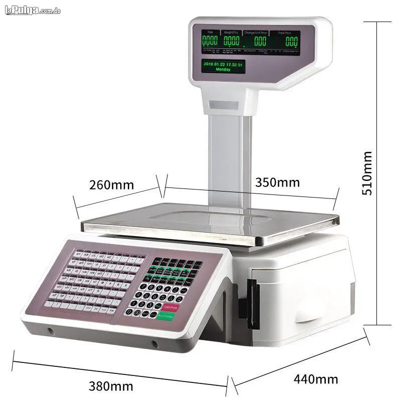balanza etiquetadora label 30kg bascula peso Foto 6999113-3.jpg