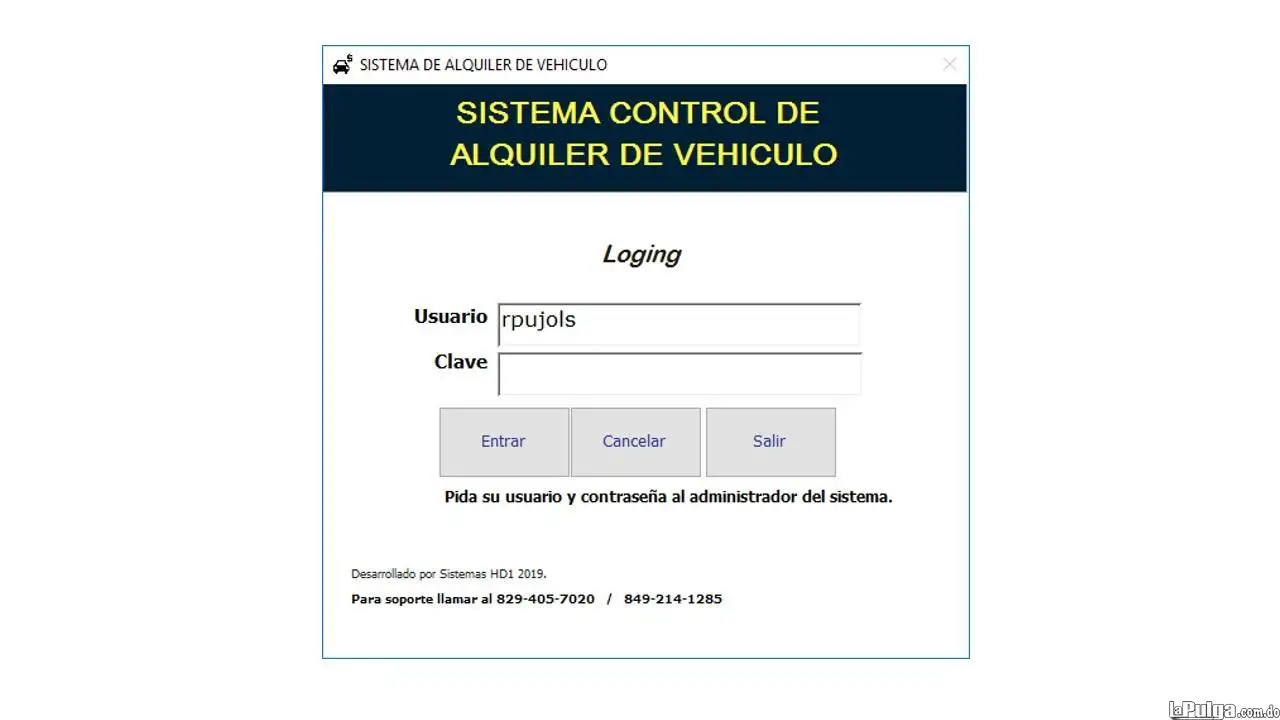 SISTEMA PARA ALQUILER DE VEHICULOS Foto 7072541-5.jpg