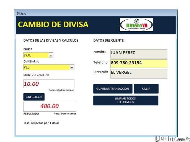 SISTEMA PARA CASA DE CAMBIO DOLARES EUROS PESOS Foto 7072547-2.jpg