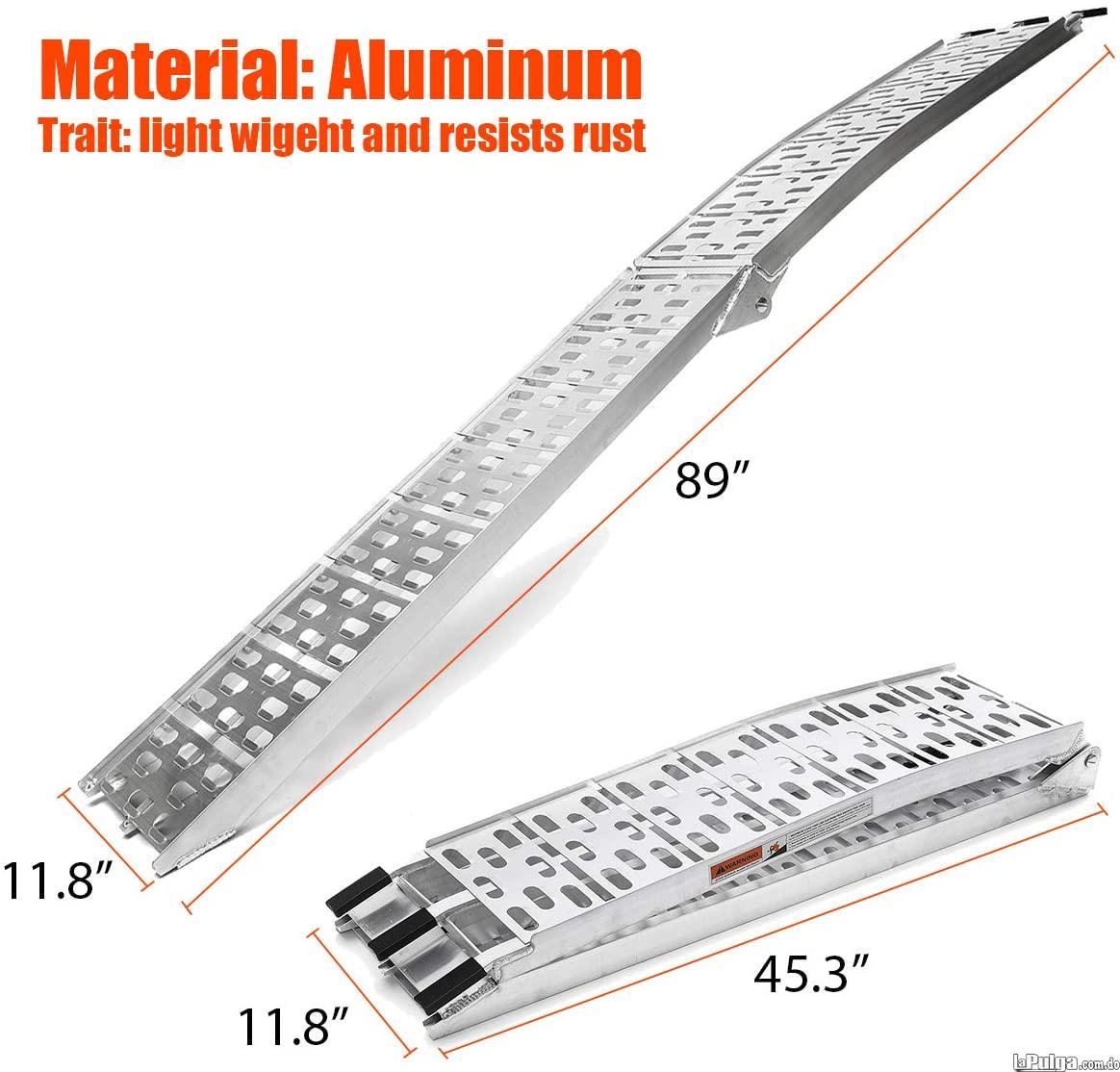 RAMPA DE ALUMINIO PLEGABLE y ARQUEADO para MOTOS 4Wheels BUGGIES… Foto 7107514-3.jpg