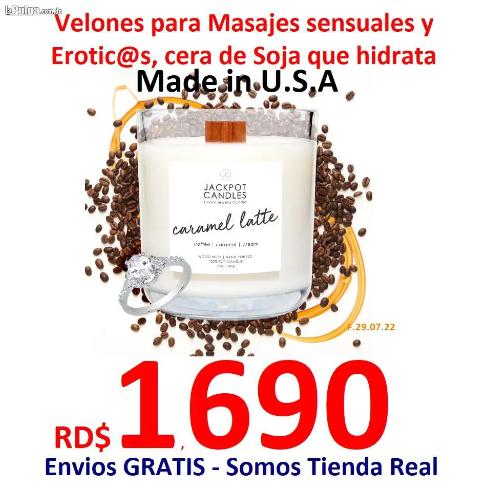 Velas velones de cera de soja para masajes EROTICOS pues no quema la p Foto 7118137-5.jpg