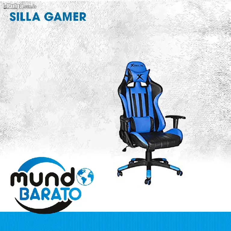 Silla gamer soporte lumbar Reclinable con ruedas. Gaming Videojuegos c Foto 7125378-6.jpg