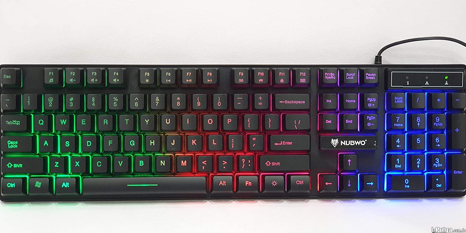 Teclado y mouse NUBWO NKM-623 SAVITAR luces rgb gamer gaming Foto 7125716-9.jpg