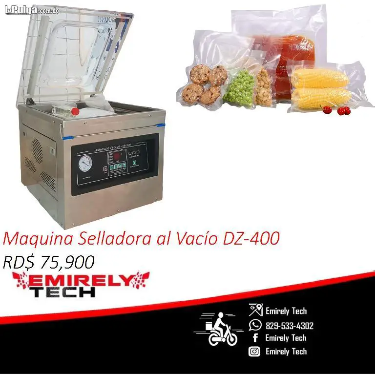 Maquina selladora de fundas al vacio DZ-400 envasar bolsas al vacio Foto 7134639-3.jpg