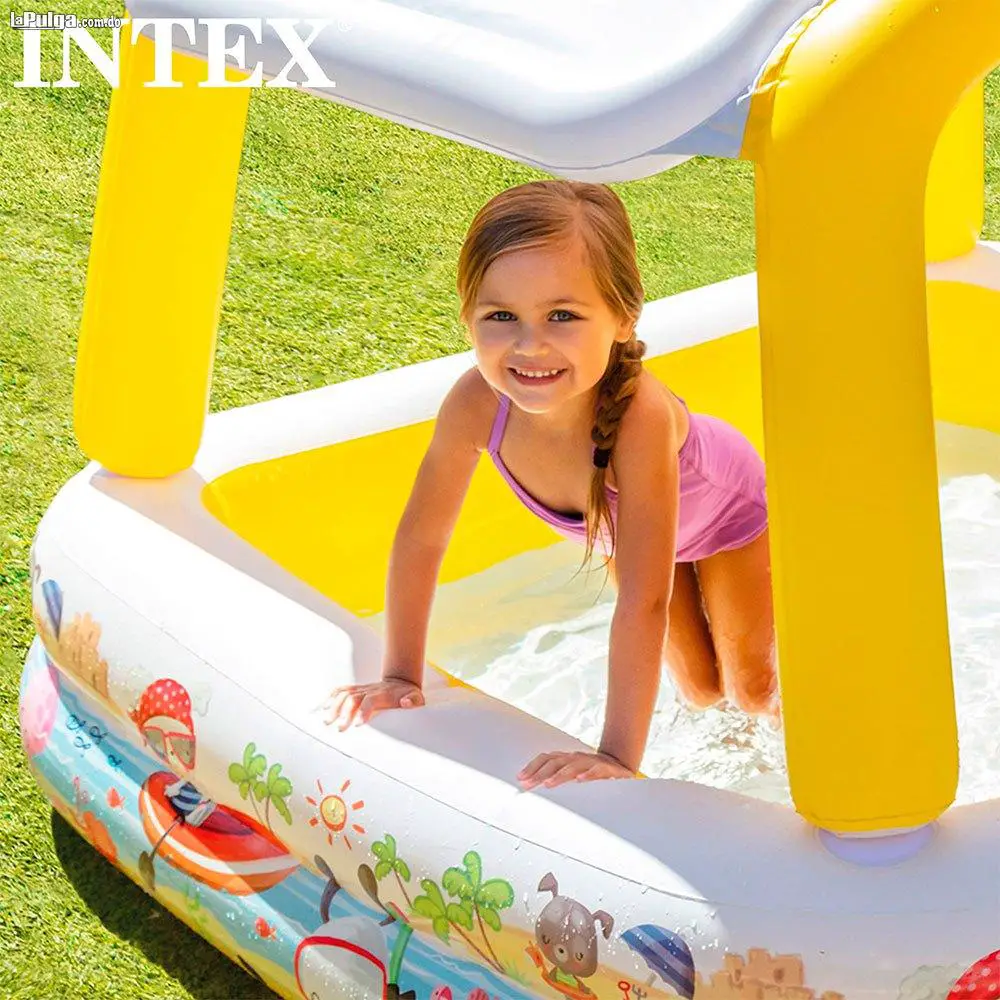 Piscina inflable con parasol marca intex Foto 7137294-2.jpg