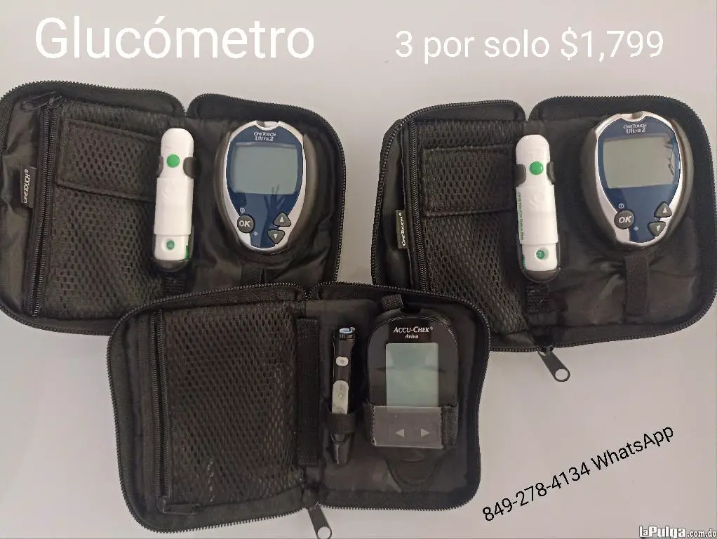 Glucómetro para medir el azúcar diabético 3 por uno Foto 7142043-2.jpg