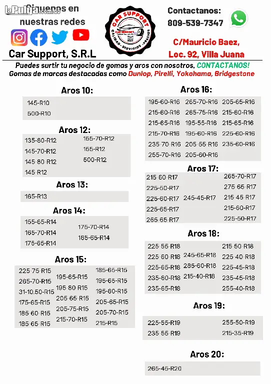 Lista de gomas en existencia hasta la fecha 12 Junio 2023 Foto 7158591-1.jpg