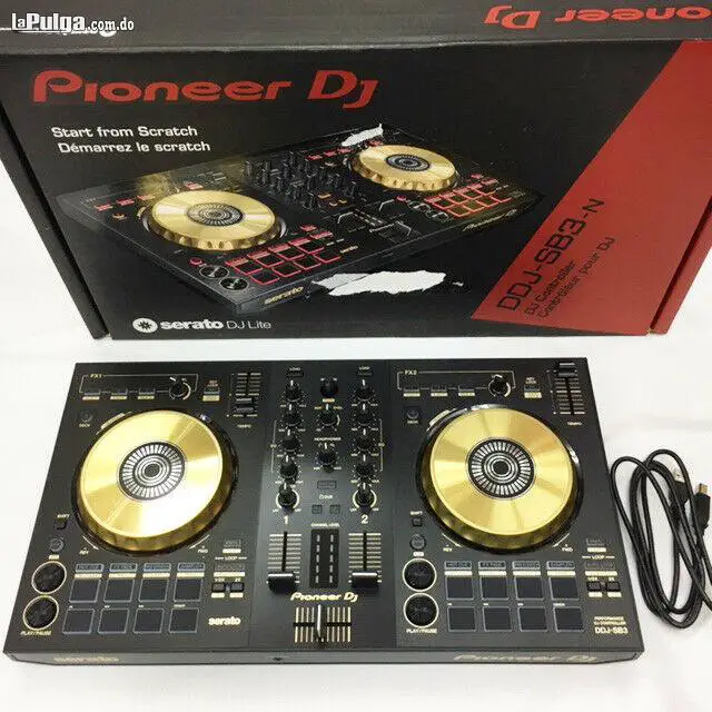 Pioneer DDJ SB3 Gold Dorado Special Edition simpromaxiphsamsnotgalamp Foto 7159312-5.jpg