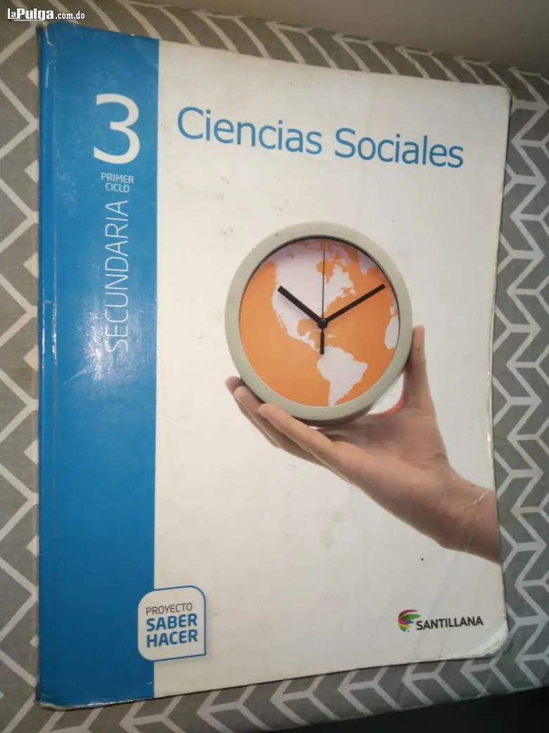 Libro de texto Ciencias Sociales 3 Secundaria SANTILLANA Foto 7162198-1.jpg