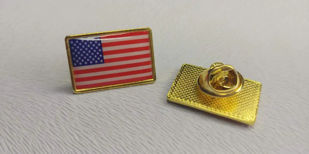 Pin de la bandera de Estados Unidaos  Foto 7163297-1.jpg