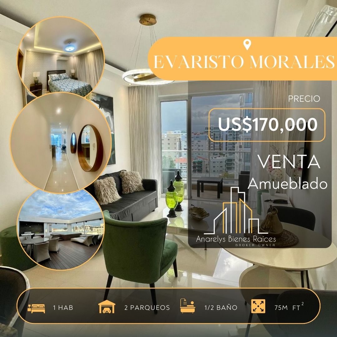 Apartamento Amueblado en Venta En Evaristo Morales 1-Hab 2-Parq DN Foto 7219314-1.jpg