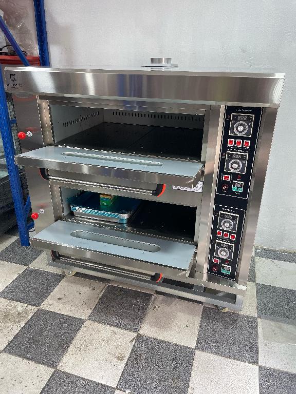 Horno cocina industrial de doble cabina para carnes pan pizza reposter Foto 7219510-3.jpg