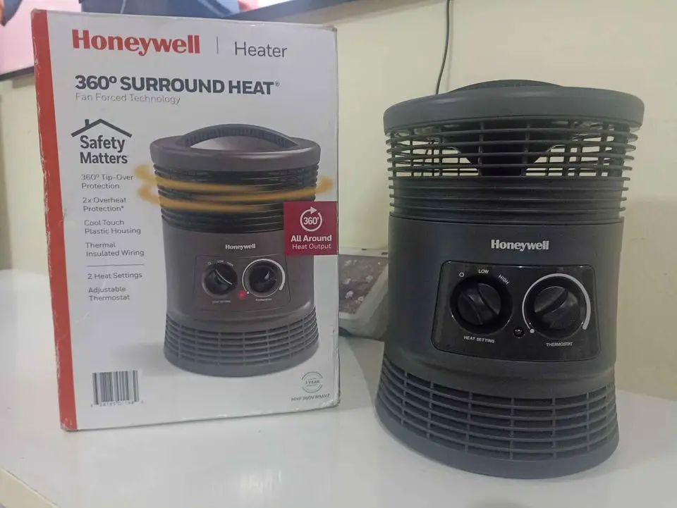 Calentador Honeywell con termostato ajustable y dos temperatura de cal Foto 7221672-j1.jpg