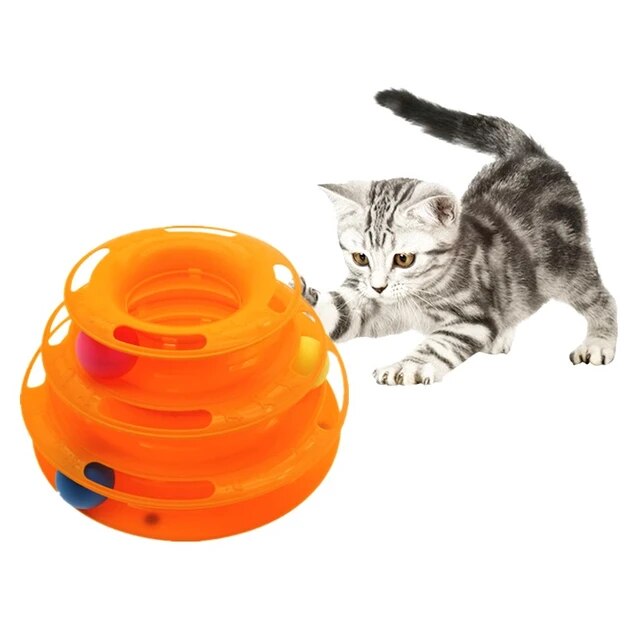 El disco Cat Tower Tracks juguete para gato Foto 7224072-2.jpg