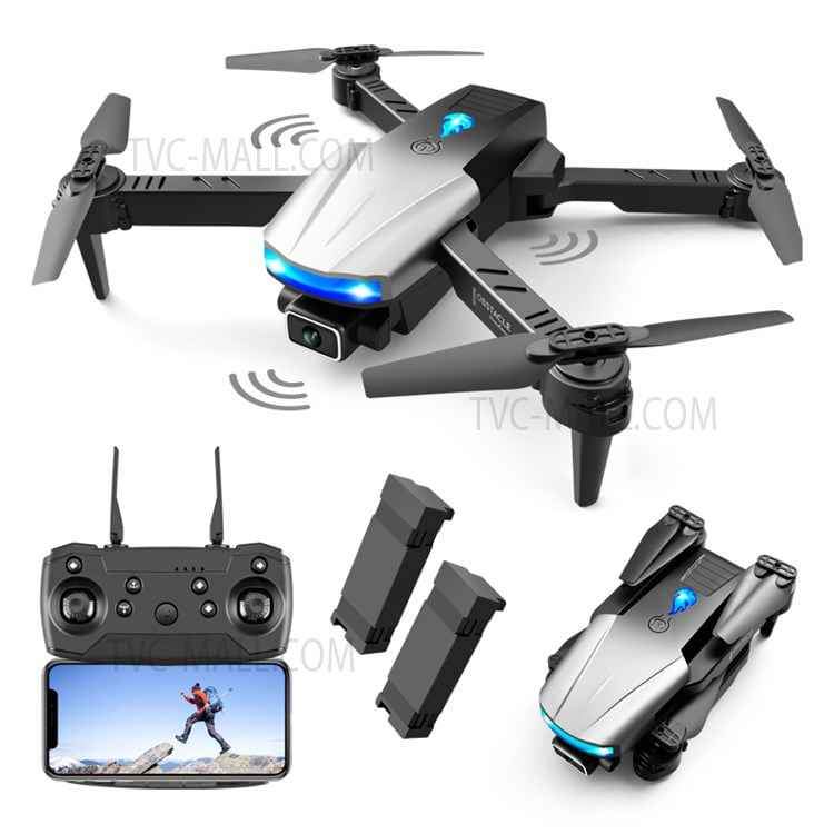 DRONES S85 CON DOBLE CAMARA 4K SENSORES ANTICHOQUES Y CON 3 BATERIAS N Foto 7226859-8.jpg