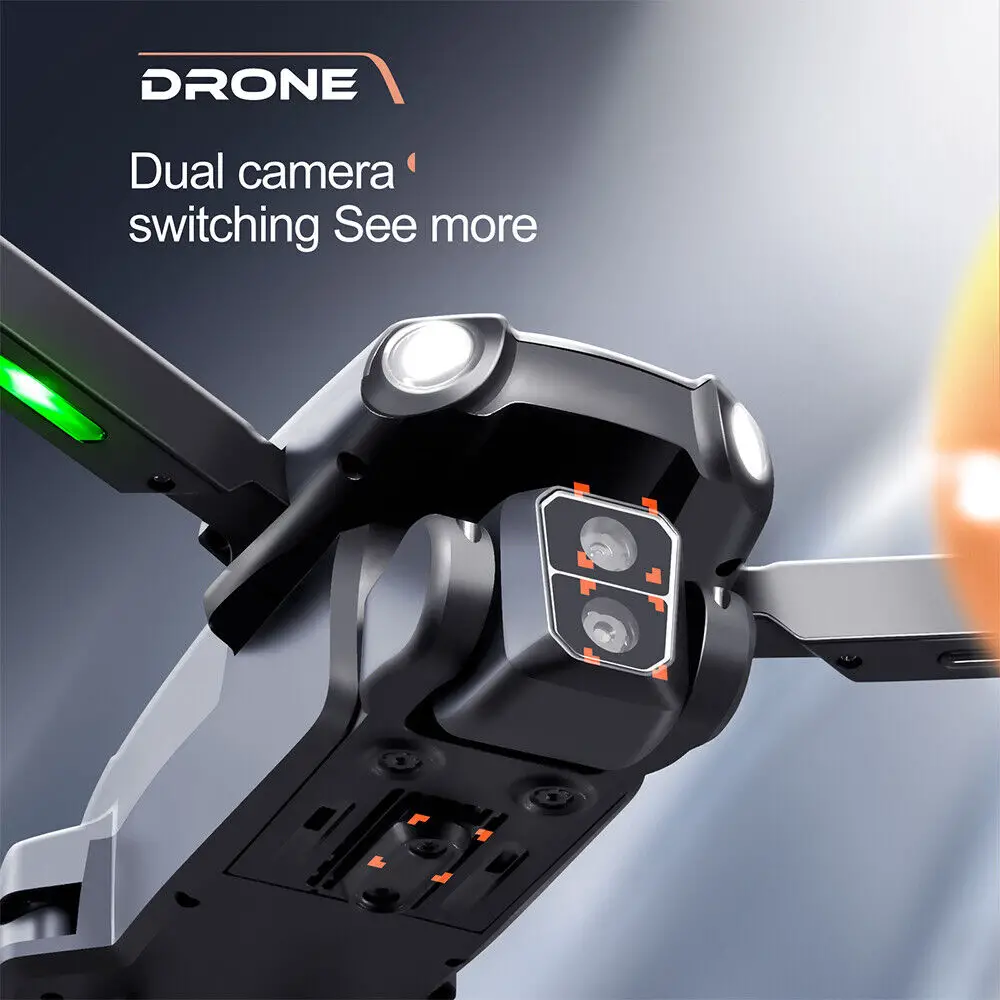 DRONES S119 CON DOBLE CAMARA 8K MOTORES BRUSHLESS Y CON 2 BATERIAS NUE Foto 7227198-6.jpg