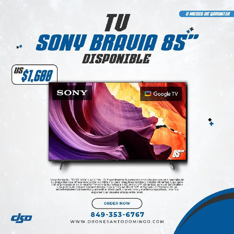 Sony Pantalla LED 85 X80CK 4K Ultra HD Foto 7241952-1.jpg