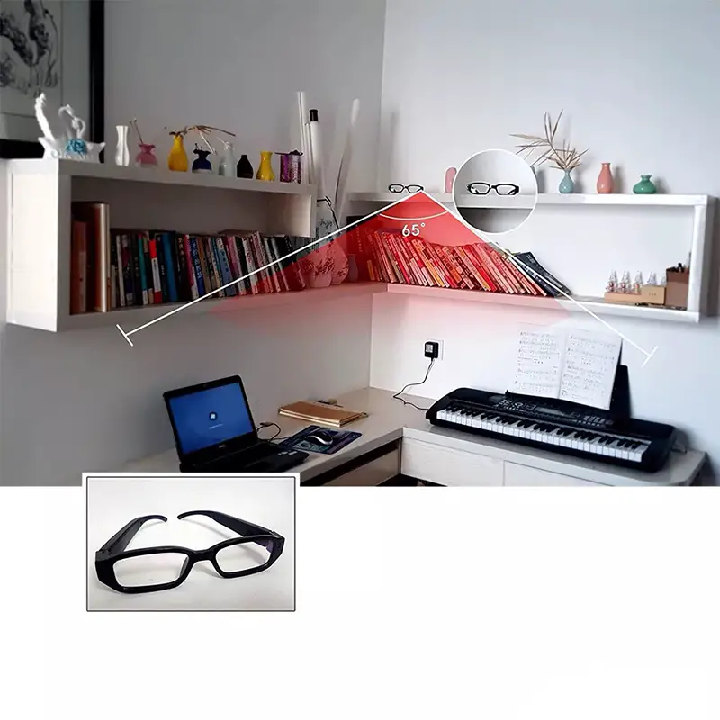 Lentes con Cámara - Gafas Espía Oculta - Graba Vídeo y Sonido Foto 7248766-11.jpg