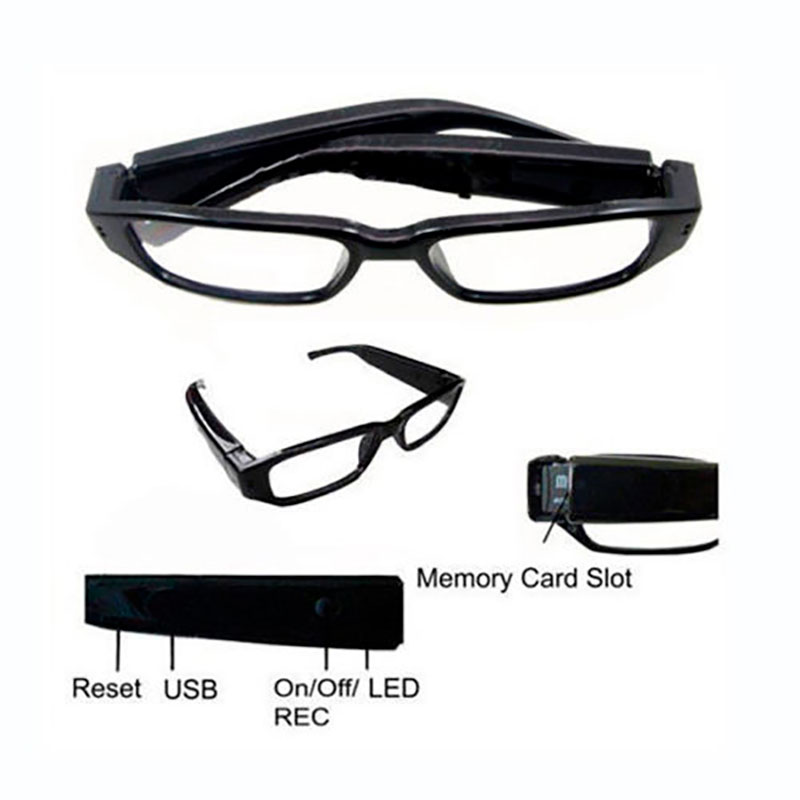 Lentes con Cámara - Gafas Espía Oculta - Graba Vídeo y Sonido Foto 7248766-6.jpg
