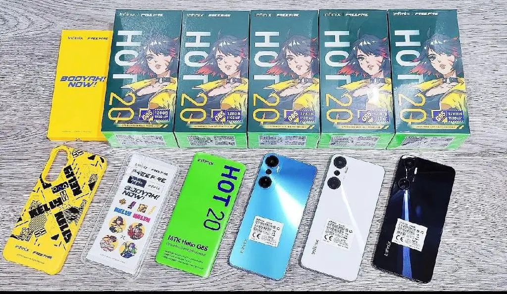 INFINIX HOT 20 FREE FIRE 128GB 11RAM  Foto 7251891-1.jpg