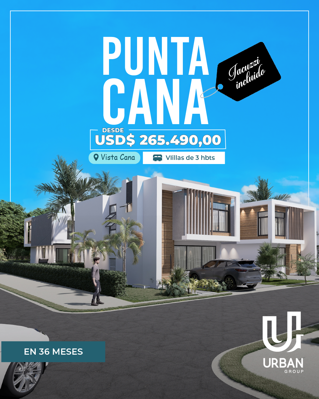 Villas de 3 Habitaciones en Vistacana Punta Cana Foto 7266478-2.jpg