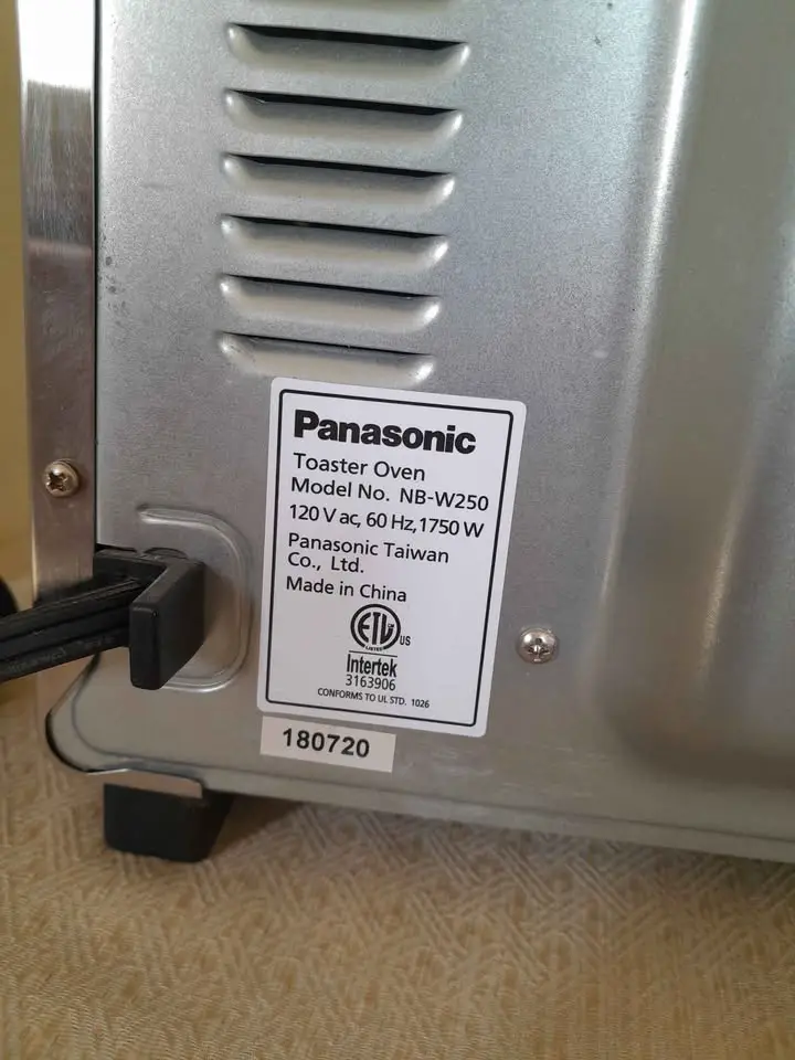 Horno tostador de acero inoxidable PANASONIC opciones de cocción autom Foto 7270523-3.jpg