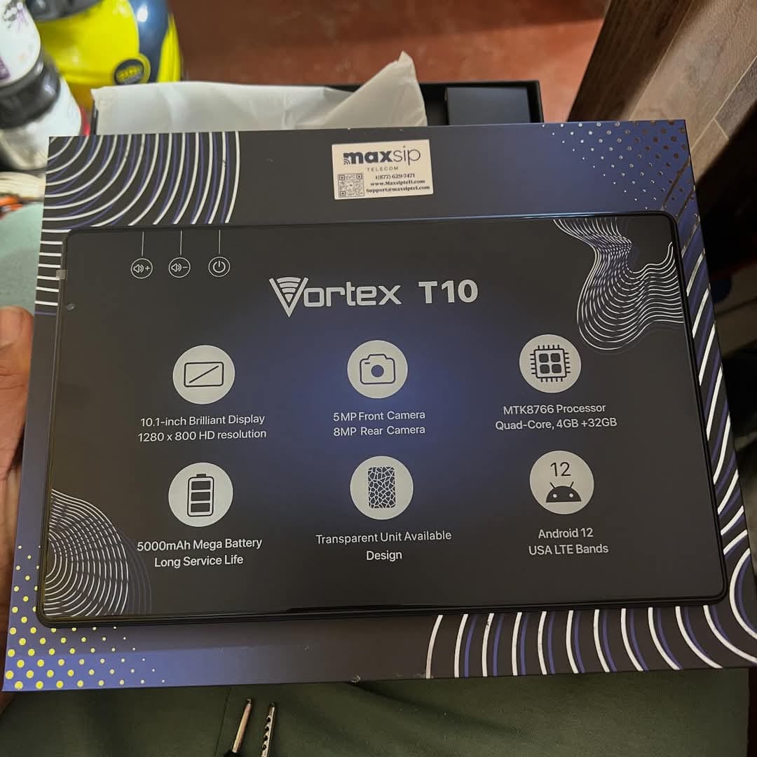 Tablets Vortex T10 32gb coje sim cober y protector pantalla Foto 7271394-1.jpg