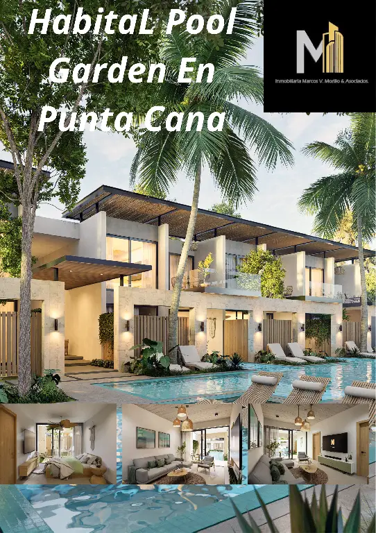 Vendo apartamentos HÁBITAT POOL GARDEN en Punta Cana Foto 7273928-1.jpg