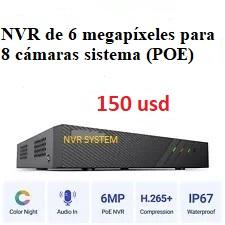 Nvr de 6 megapíxel con capacidad para 8 cámaras ip Foto 7274954-1.jpg