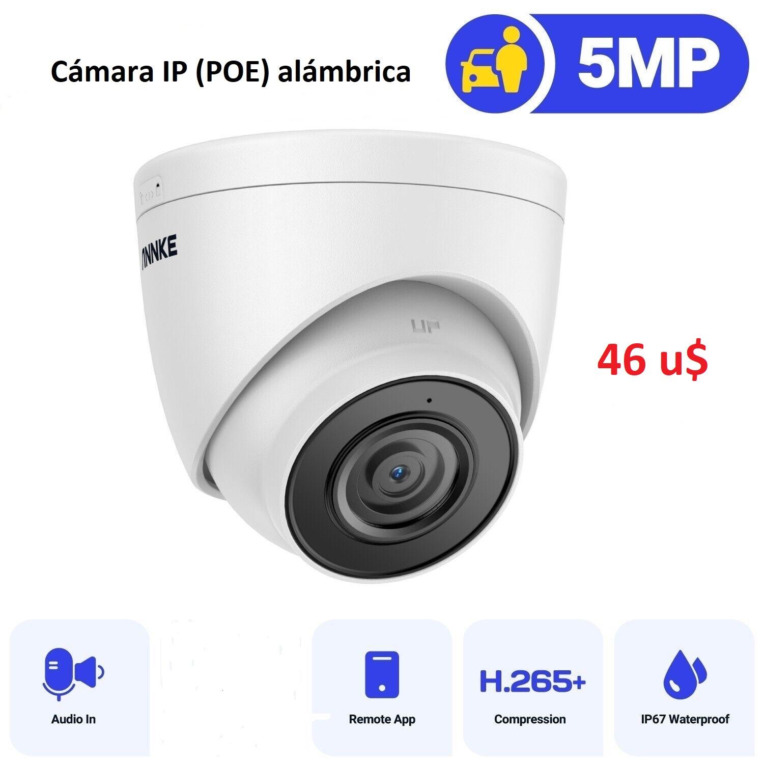 Cámaras ip alambricas de 5 megapixeles night full color Foto 7274957-1.jpg