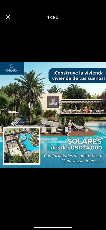 Solares en boca chica  Foto 7275387-1.jpg
